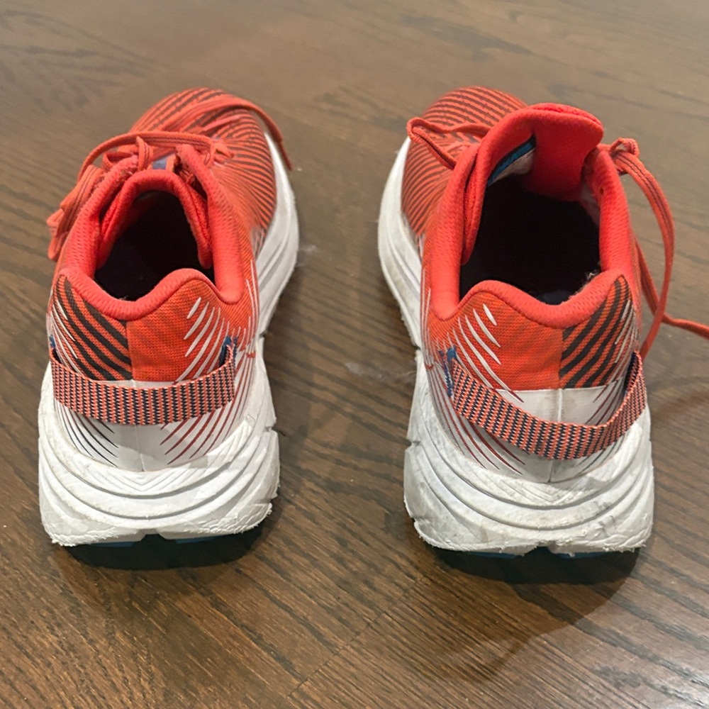 Hoka One One mens tomato red Sneakers - Picture 2 of 5
